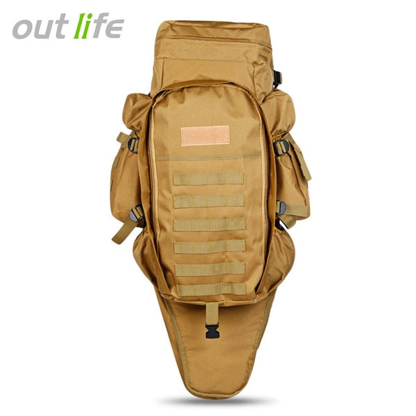 Outlife 60L Outdoor Backpack Military Tactical Bag Pack Rucksack for Hunting Shooting Camping Trekking Hiking Traveling